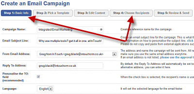 create an email marketing solution