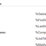 Target your email campaign with customized tags