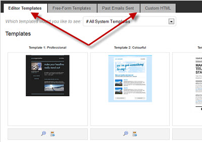 Easy to use email templates and tools