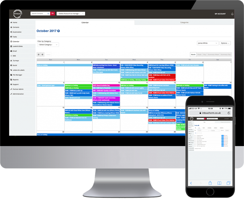Automatic Tasks and Reminders