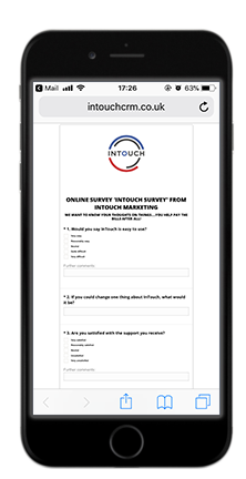 InTouchCRM Surveys