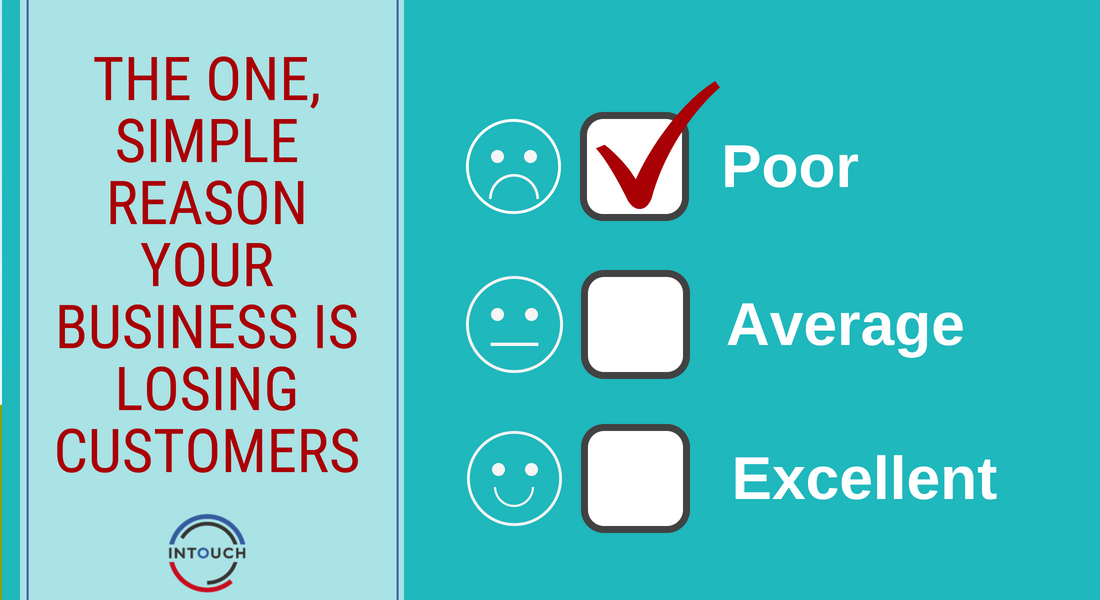 The One, Simple Reason your Business is Losing Customers