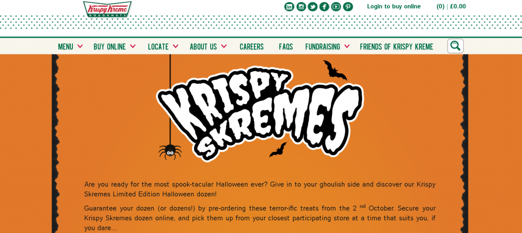 Halloween Marketing- Krispy Kreme
