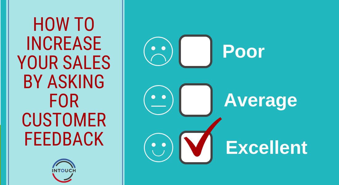 Increase your Sales by Asking for Customer Feedback